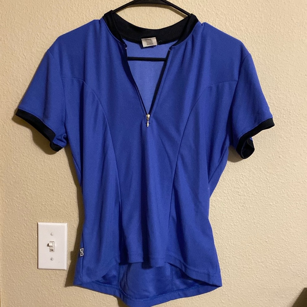 Zoic quarter zip running/biking shirt size medium